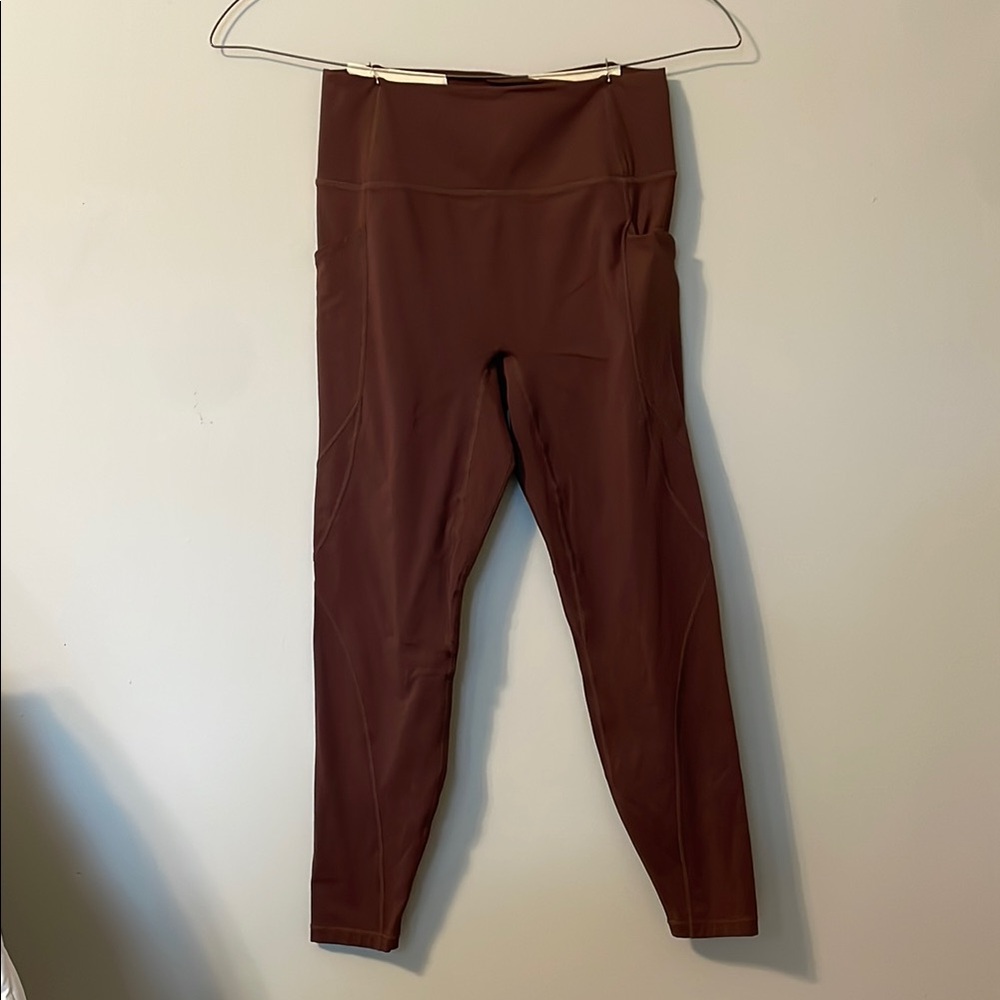 Le Ore Brown Women's Leggings